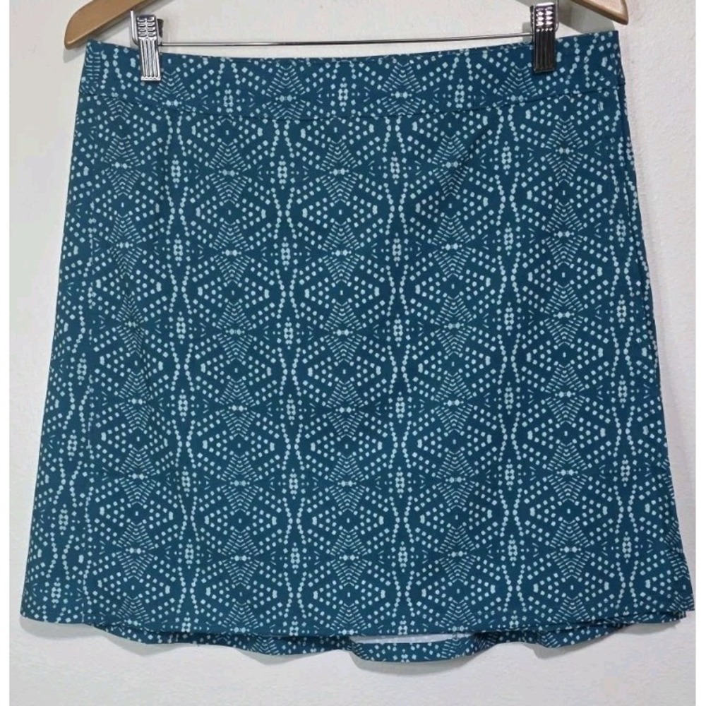NEW RipSkirt Skirt Hawaiian Teal Batik Playa Ocean Wrap L Beach‎ Vacation Swim